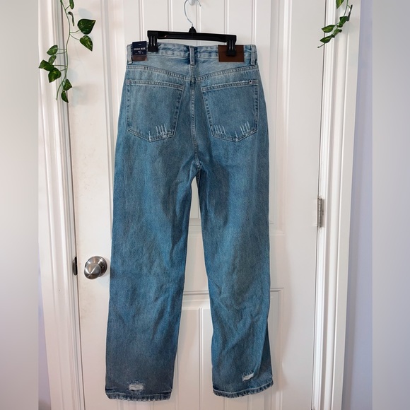 Lucky Brand high rise 90s, medium wash denim - Picture 2 of 6